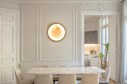 Moon alabaster wall sconce - Richardrider