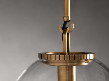 Wescott Globe Pendant with Rod