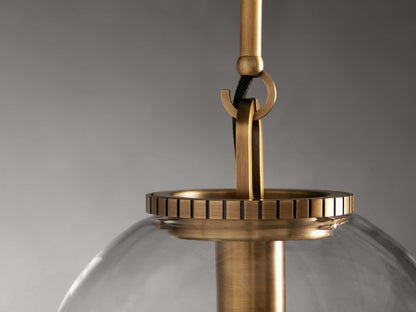 Wescott Globe Pendant with Rod