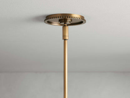 Wescott Globe Pendant with Rod