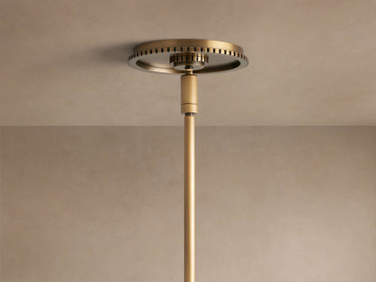 Wescott Globe Pendant with Rod