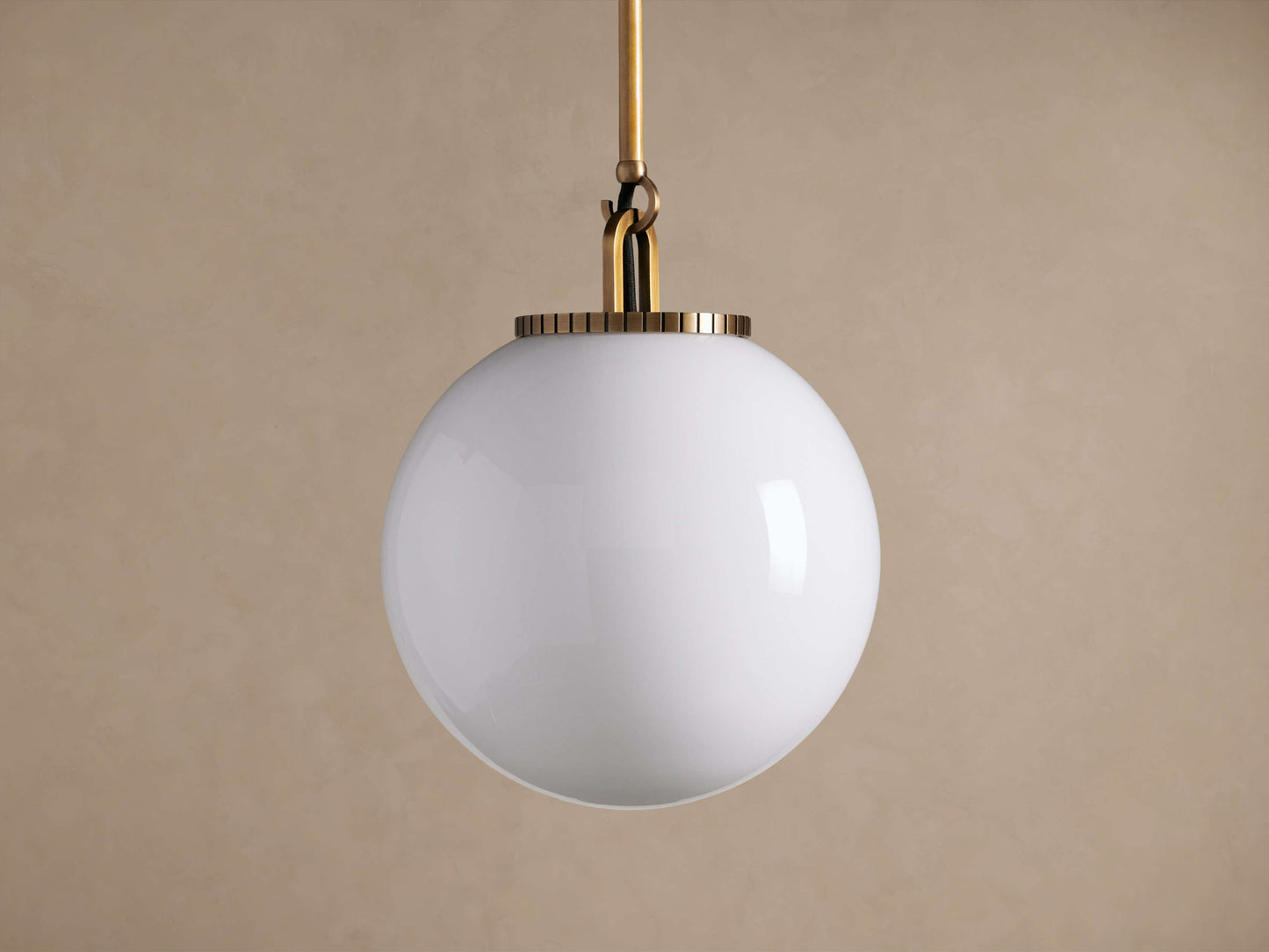Wescott Globe Pendant with Rod