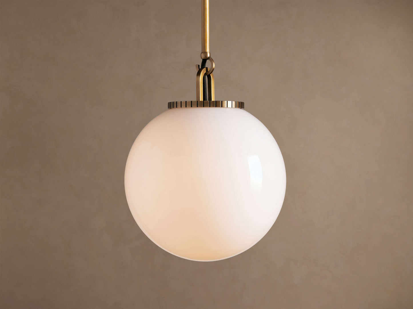 Wescott Globe Pendant with Rod