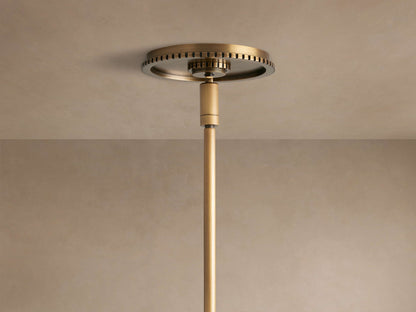 Wescott Globe Pendant with Rod