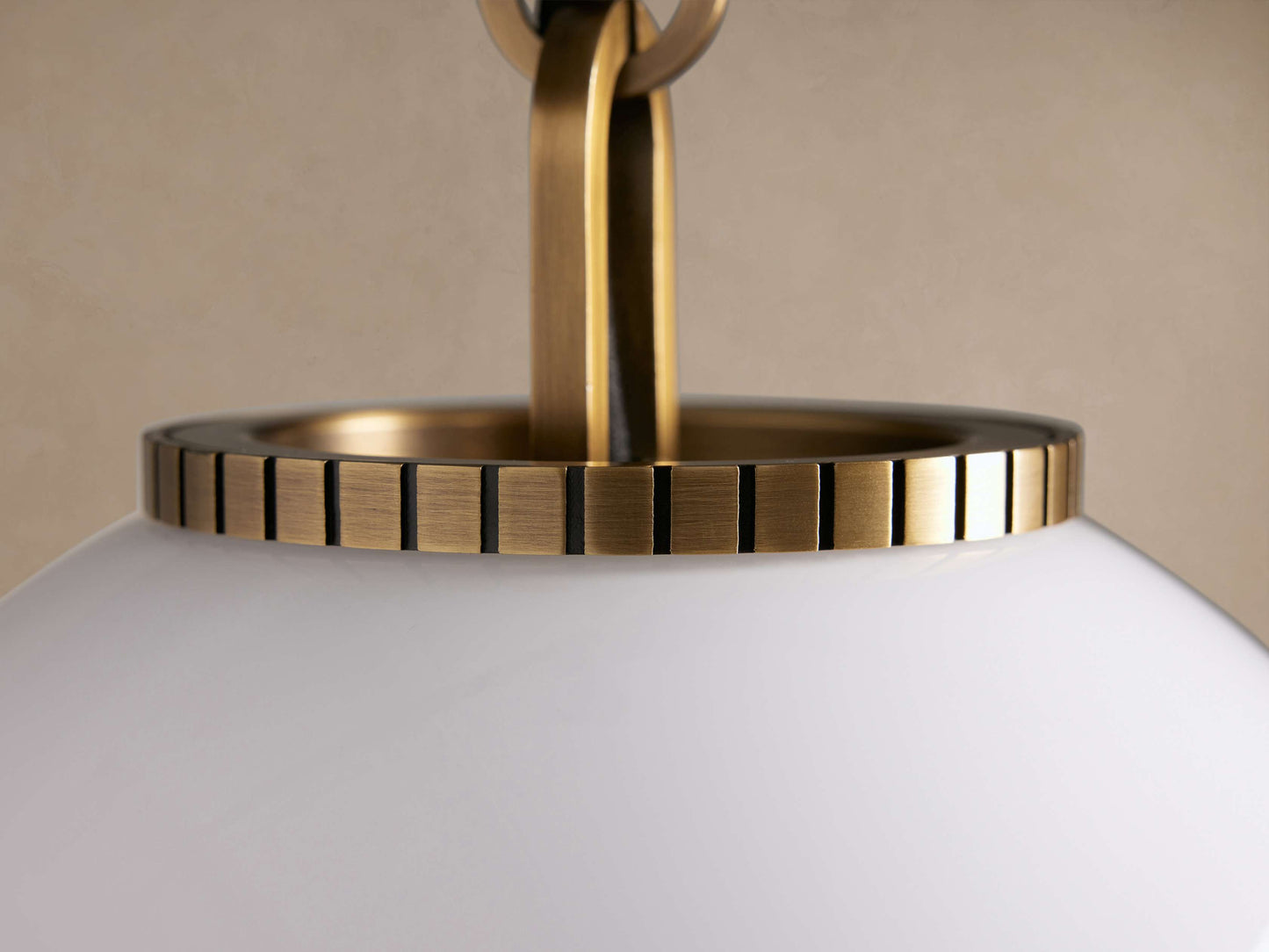 Wescott Globe Pendant with Rod