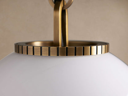 Wescott Globe Pendant with Rod