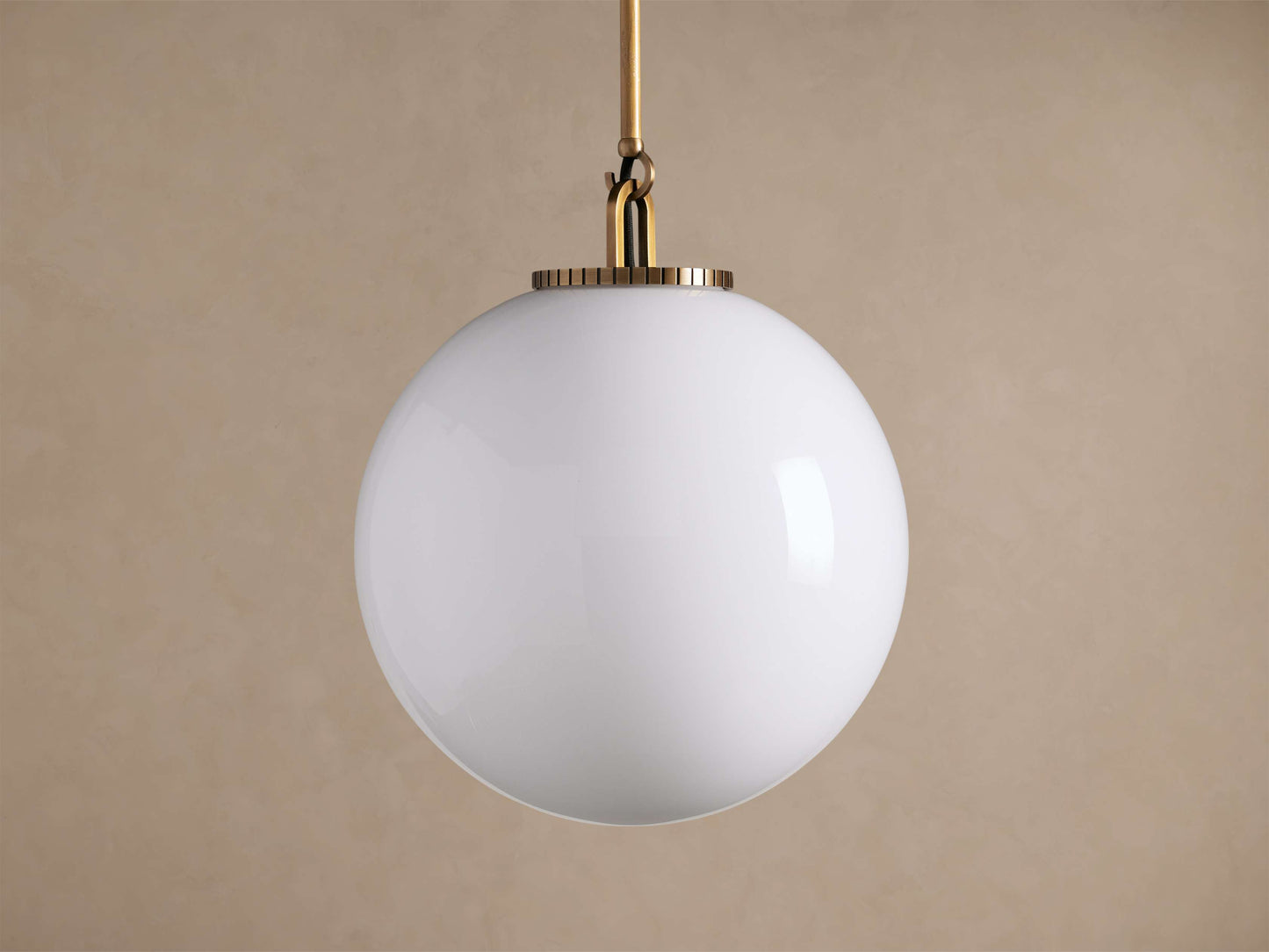 Wescott Globe Pendant with Rod