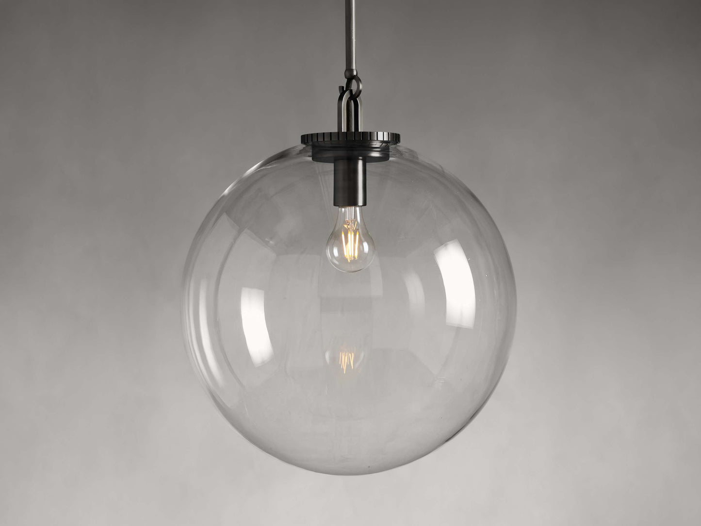 Wescott Globe Pendant with Rod