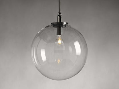 Wescott Globe Pendant with Rod