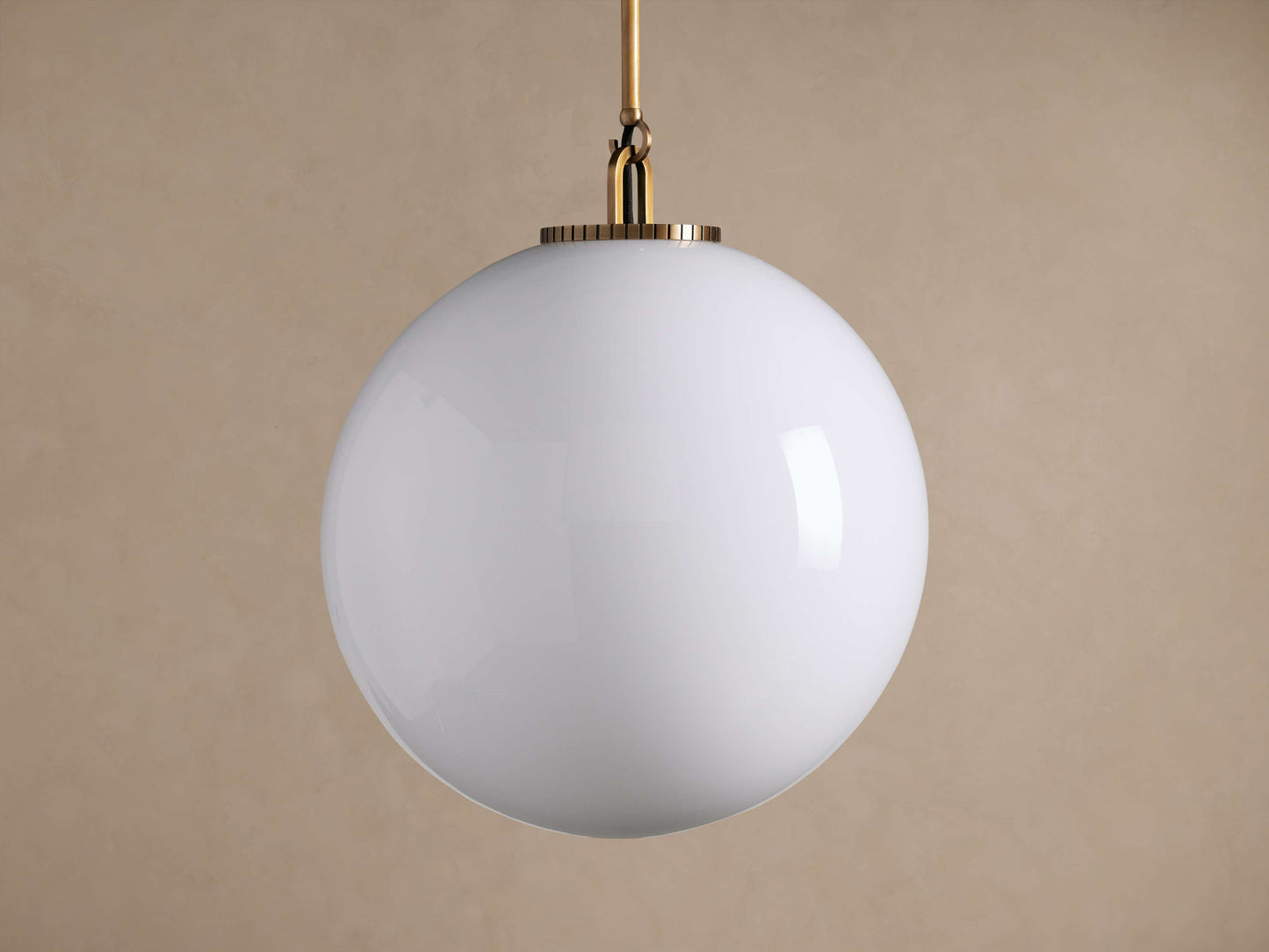 Wescott Globe Pendant with Rod