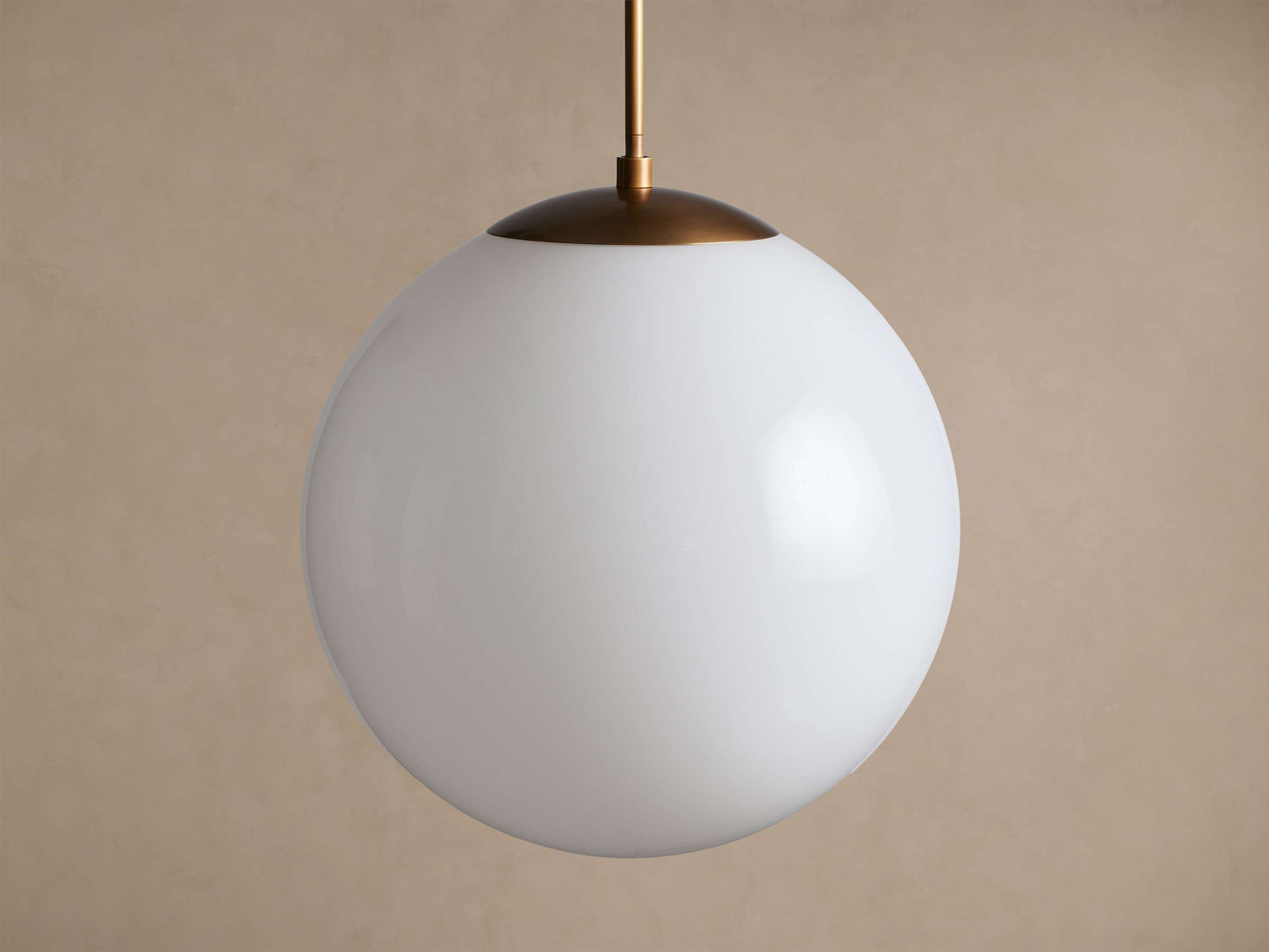 Wescott XL Globe Pendant with Rod