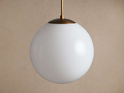 Wescott XL Globe Pendant with Rod