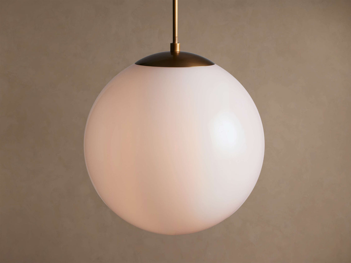 Wescott XL Globe Pendant with Rod