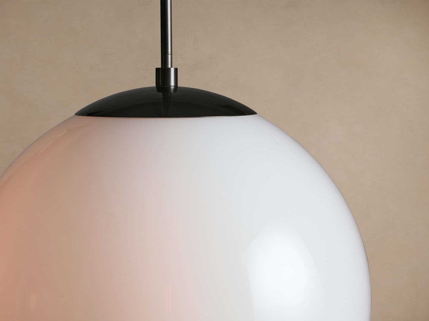 Wescott XL Globe Pendant with Rod