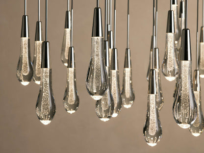Soltaire Crystal Round Chandelier 17" 24'' 36'' 48" 58''D