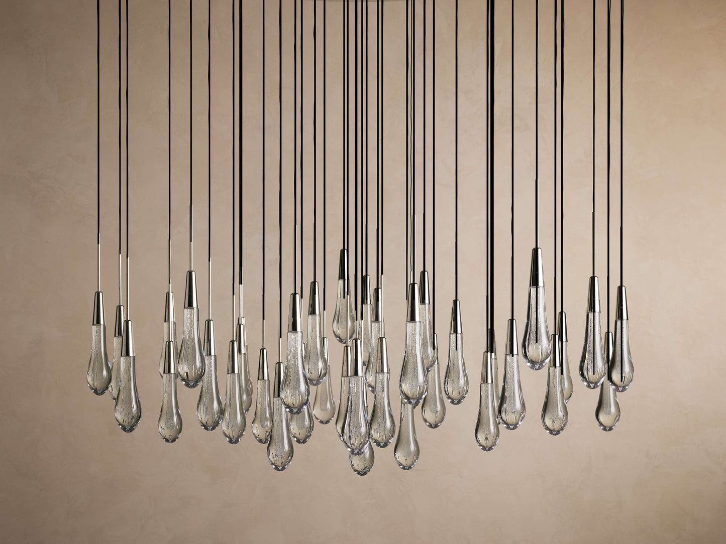 Soltaire Crystal Round Chandelier 17" 24'' 36'' 48" 58''D