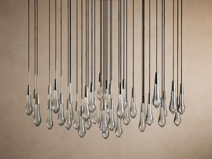Soltaire Crystal Round Chandelier 17" 24'' 36'' 48" 58''D