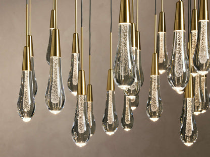 Soltaire Crystal Round Chandelier 17" 24'' 36'' 48" 58''D