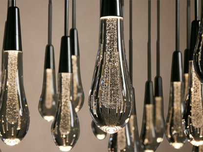 Soltaire Crystal Round Chandelier 17" 24'' 36'' 48" 58''D