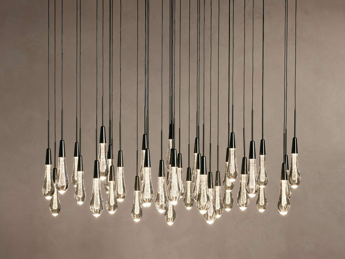 Soltaire Crystal Round Chandelier 17" 24'' 36'' 48" 58''D