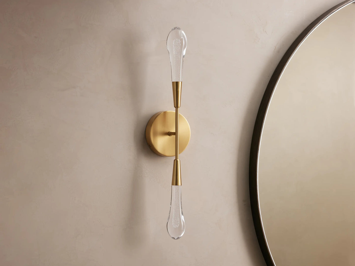 Soltaire Crystal Double Wall Sconce - Richardrider