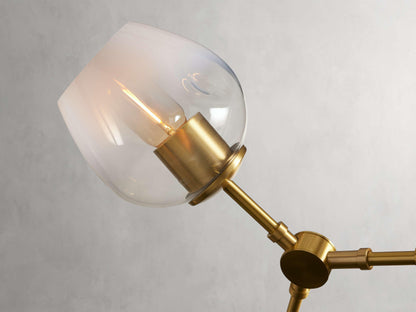 Covington Horizontal White Globe Branching Bubble Chandelier - Richardrider