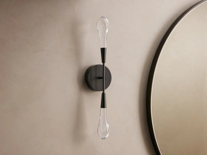 Soltaire Crystal Double Wall Sconce - Richardrider