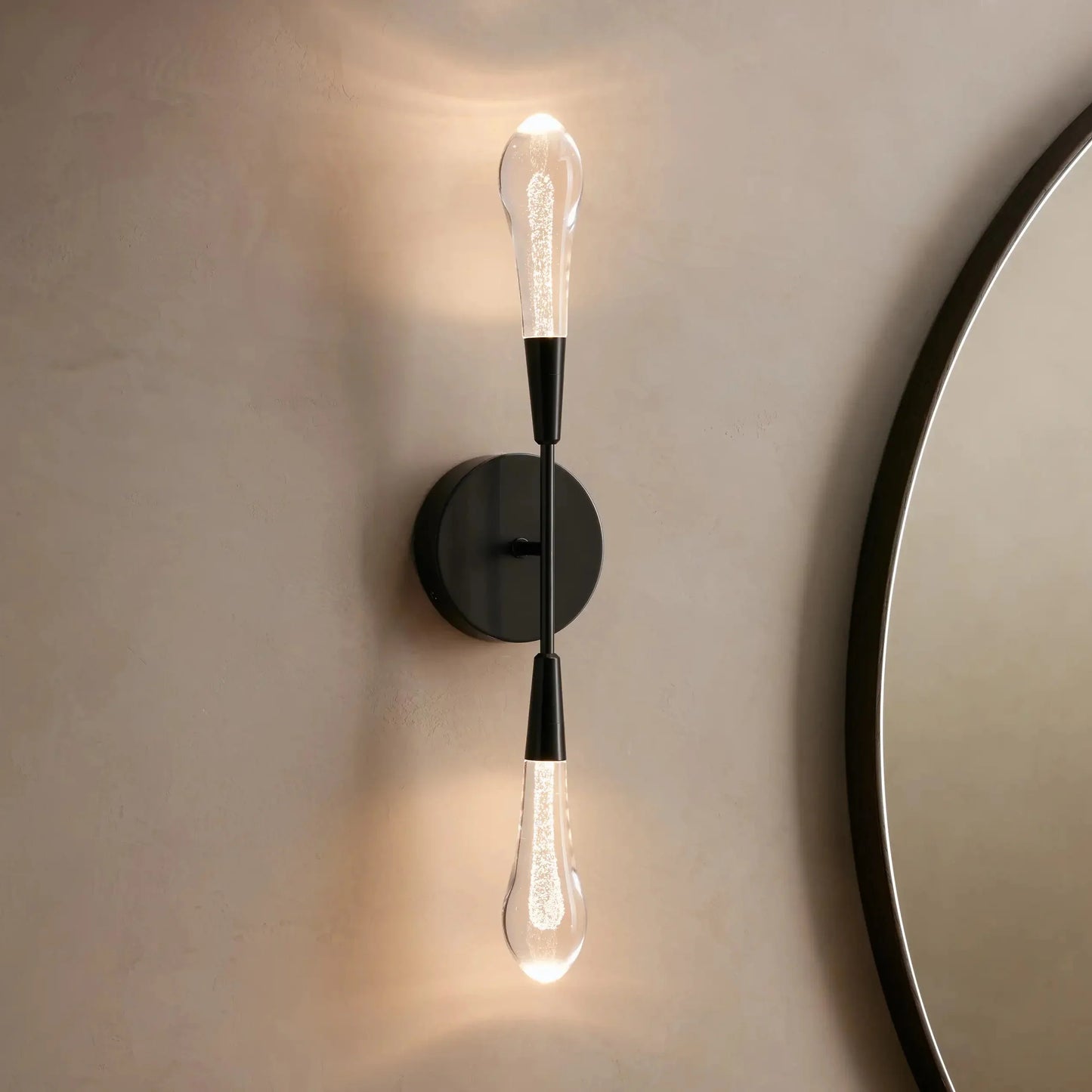 Soltaire Crystal Double Wall Sconce - Richardrider