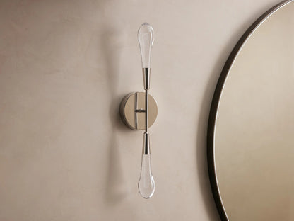 Soltaire Crystal Double Wall Sconce - Richardrider