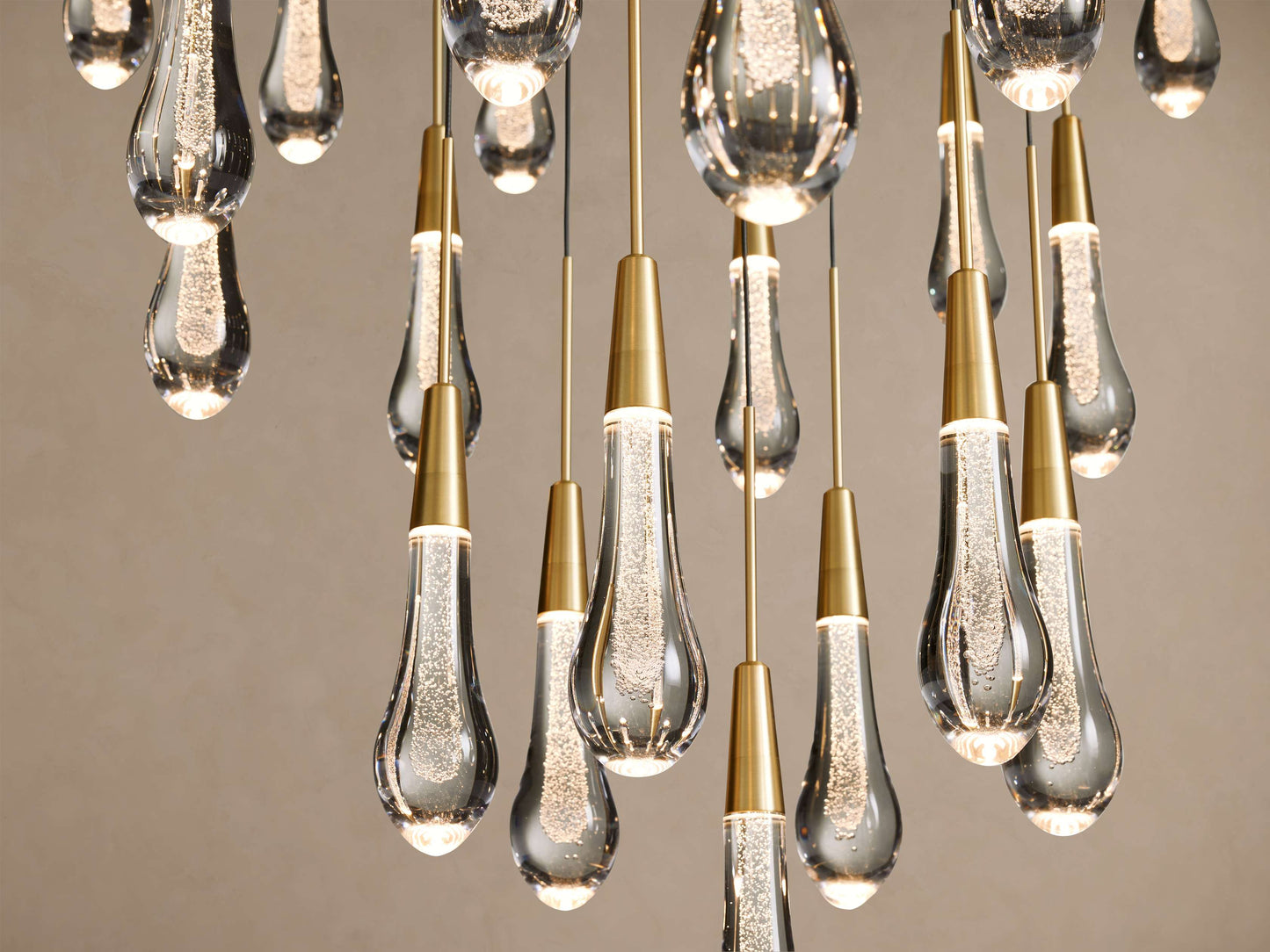 Soltaire Crystal Round Chandelier 17" 24'' 36'' 48" 58''D