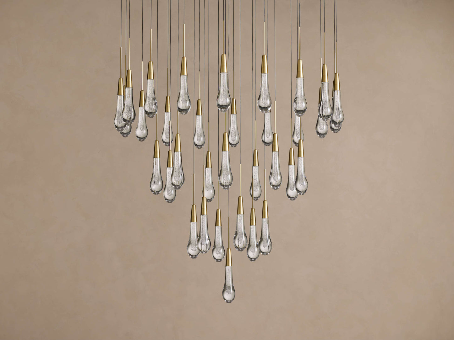 Soltaire Crystal Round Chandelier 17" 24'' 36'' 48" 58''D