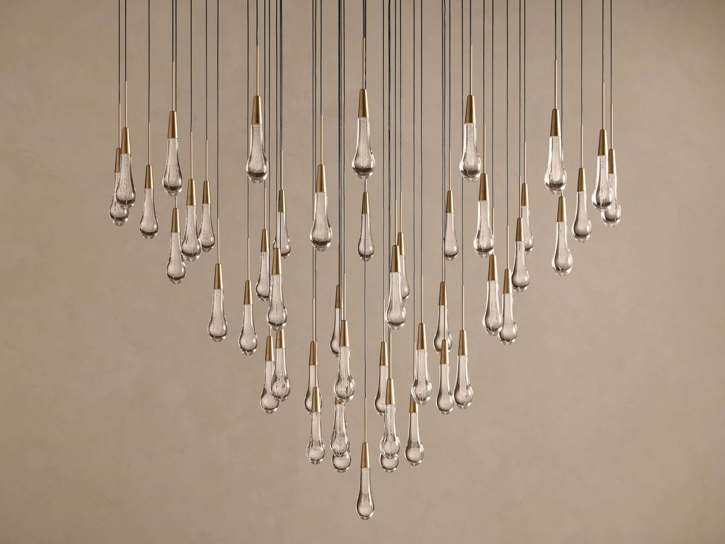 Soltaire Crystal Round Chandelier 17" 24'' 36'' 48" 58''D