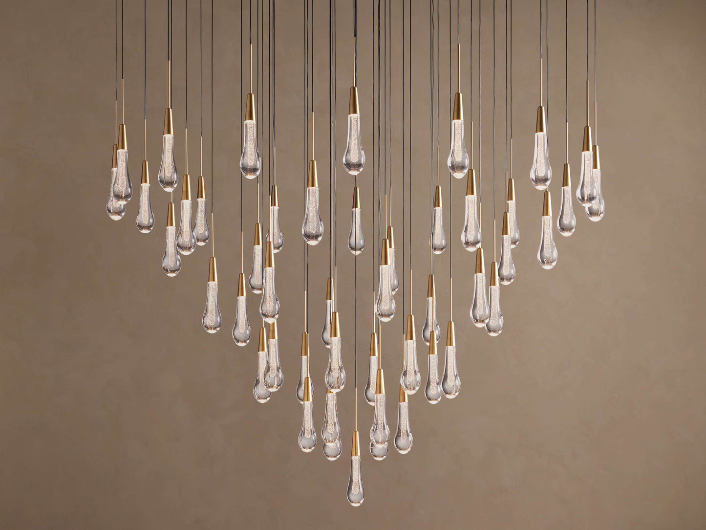 Soltaire Crystal Round Chandelier 17" 24'' 36'' 48" 58''D