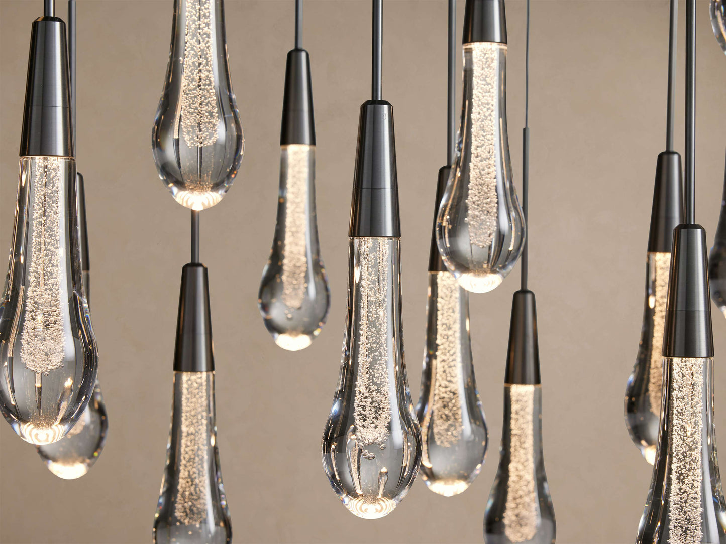 Soltaire Crystal Round Chandelier 17" 24'' 36'' 48" 58''D