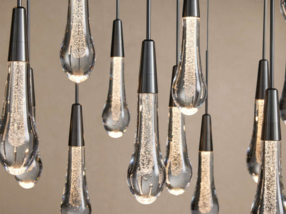 Soltaire Crystal Round Chandelier 17" 24'' 36'' 48" 58''D