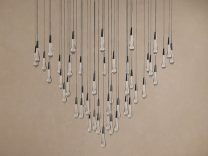 Soltaire Crystal Round Chandelier 17" 24'' 36'' 48" 58''D