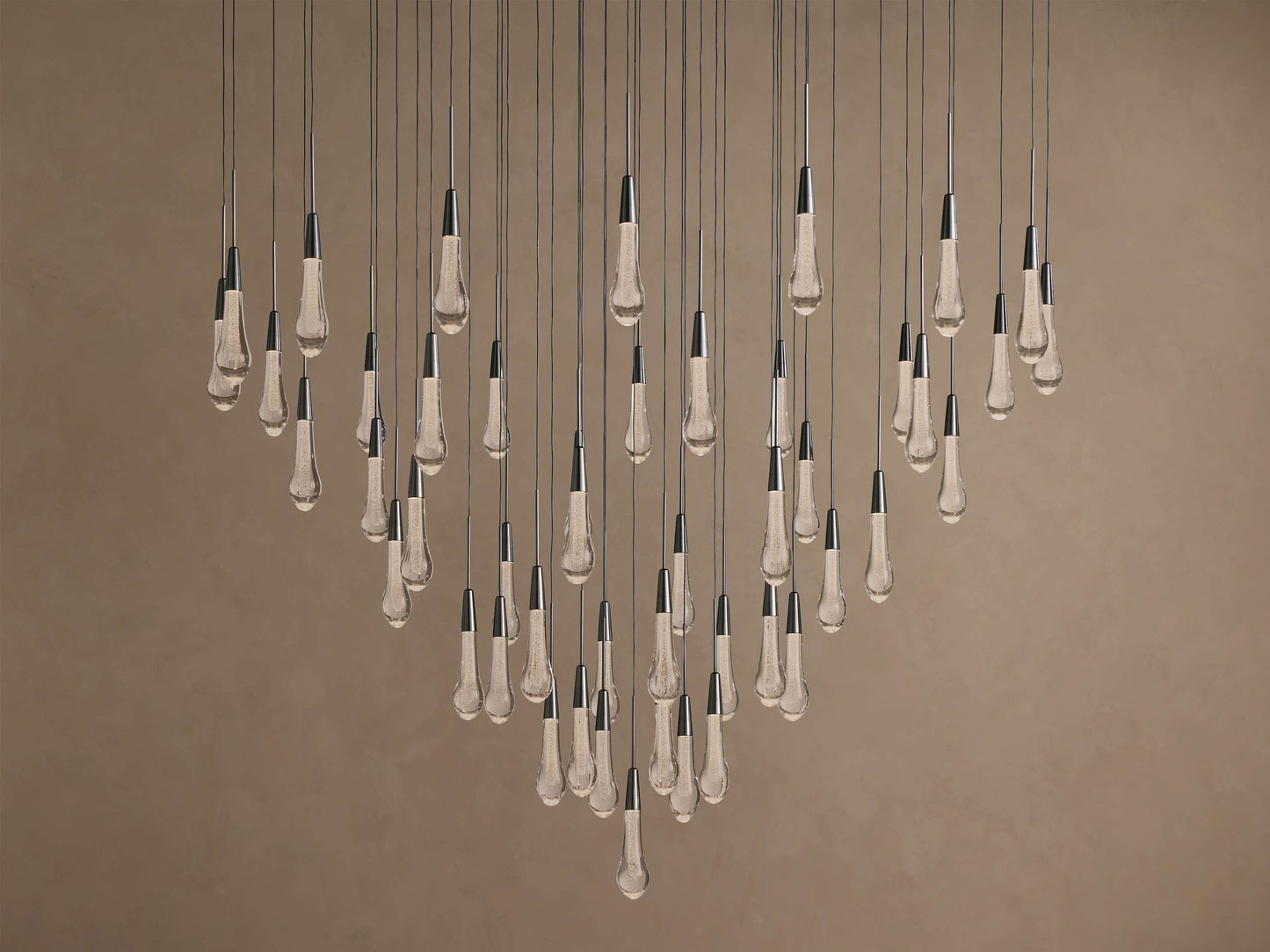Soltaire Crystal Round Chandelier 17" 24'' 36'' 48" 58''D