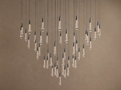 Soltaire Crystal Round Chandelier 17" 24'' 36'' 48" 58''D