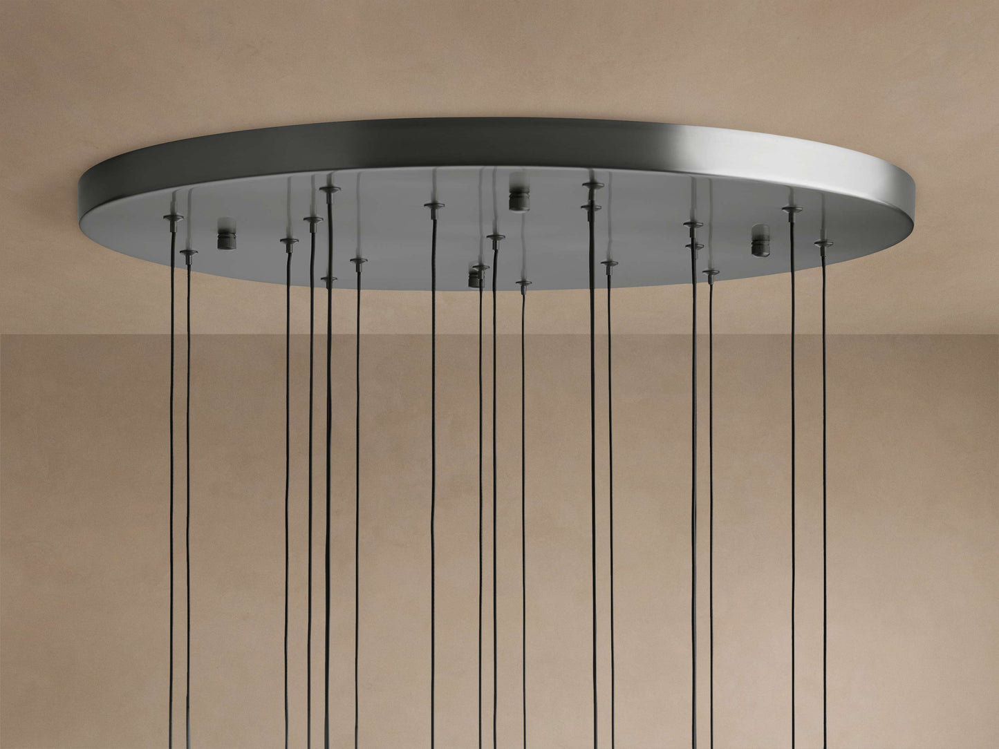 Soltaire Crystal Round Chandelier 17" 24'' 36'' 48" 58''D