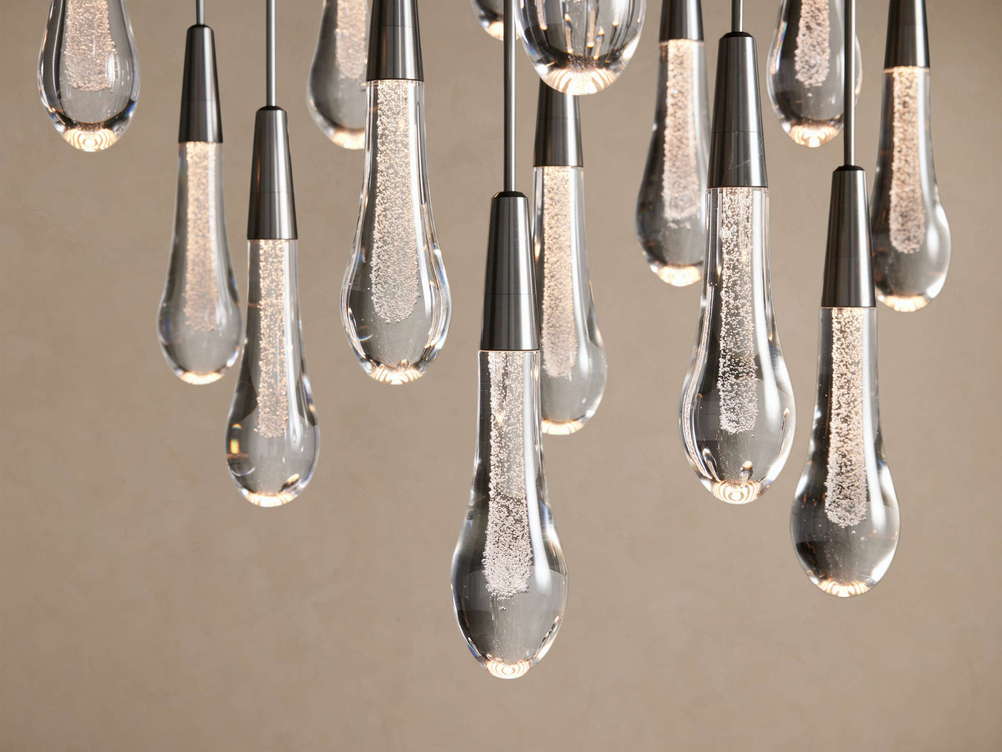 Soltaire Crystal Round Chandelier 17" 24'' 36'' 48" 58''D