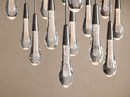 Soltaire Crystal Round Chandelier 17" 24'' 36'' 48" 58''D