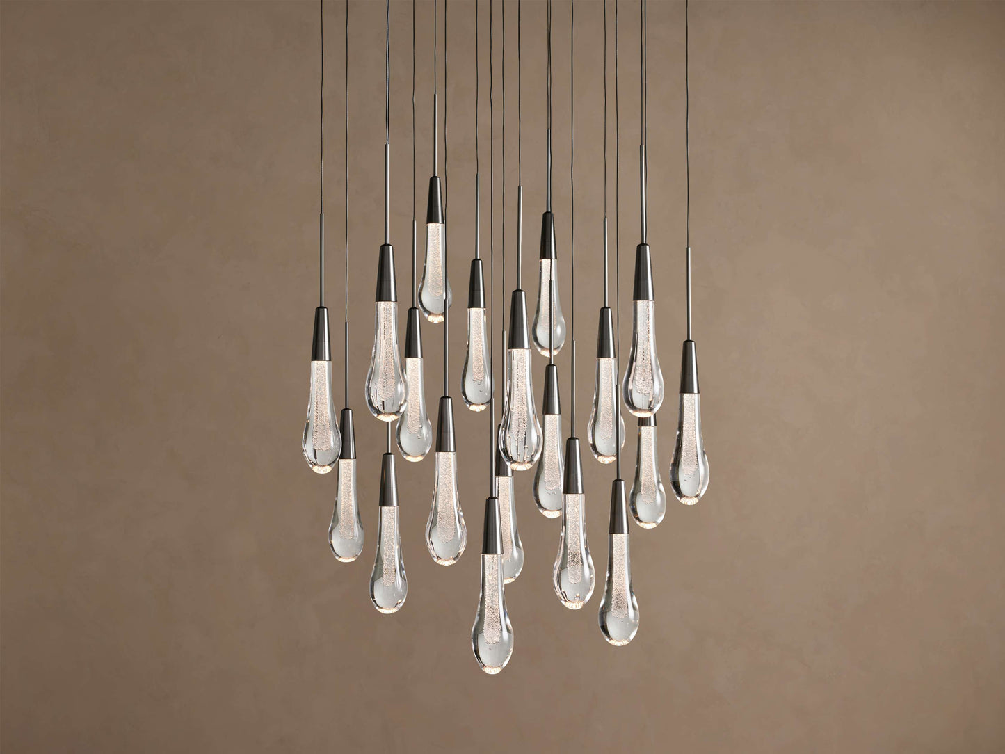 Soltaire Crystal Round Chandelier 17" 24'' 36'' 48" 58''D