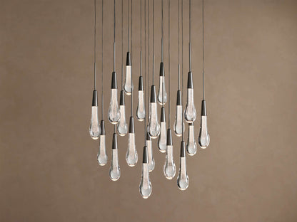 Soltaire Crystal Round Chandelier 17" 24'' 36'' 48" 58''D