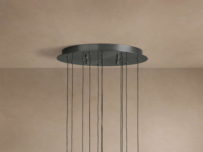 Soltaire Crystal Round Chandelier 17" 24'' 36'' 48" 58''D