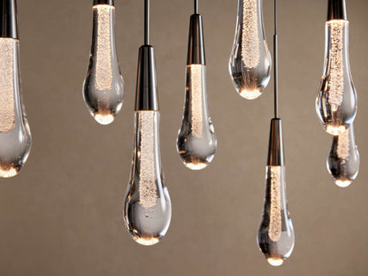 Soltaire Crystal Linear Chandelier 37" 50" 60" 70" 87" 120"W