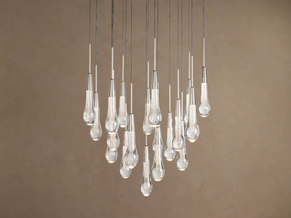 Soltaire Crystal Round Chandelier 17" 24'' 36'' 48" 58''D