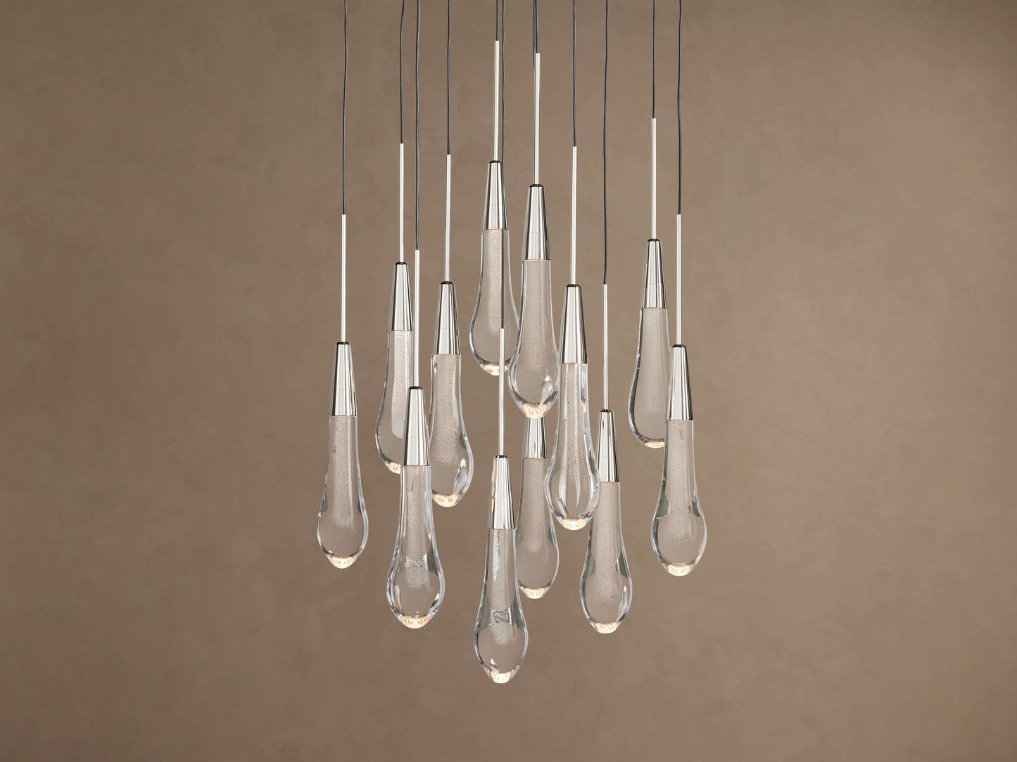 Soltaire Crystal Round Chandelier 17" 24'' 36'' 48" 58''D