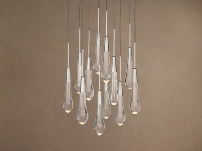 Soltaire Crystal Round Chandelier 17" 24'' 36'' 48" 58''D