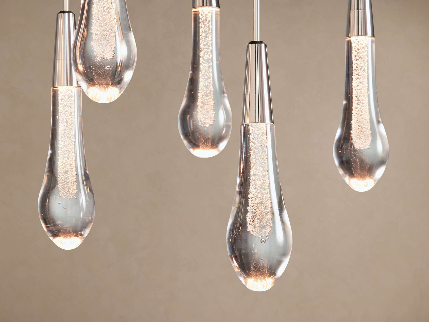 Soltaire Crystal Linear Chandelier 37" 50" 60" 70" 87" 120"W