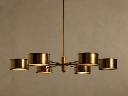 Daphne Metal Round Chandelier